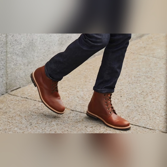 Nisolo Andres Men's Brown Leather Boots - New - Ret $280. - Picture 2 of 10